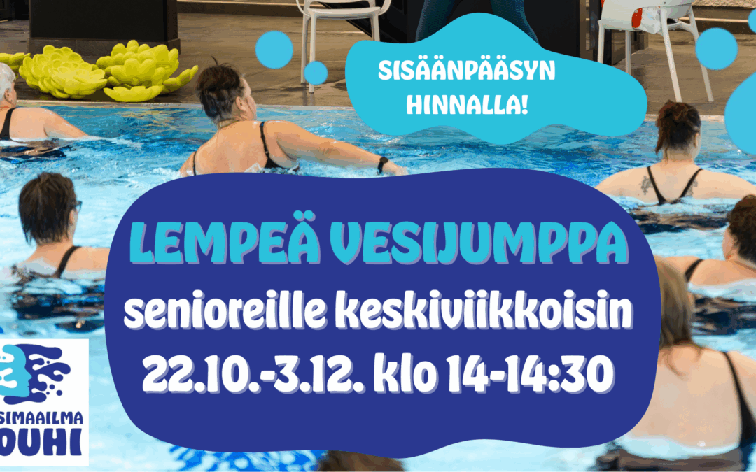 Lempeä vesijumppa senioreille